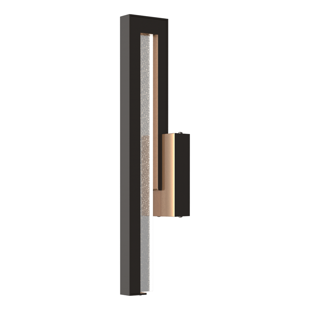 Hubbardton Forge Edge Medium LED Outdoor Sconce Outdoor Wall Lights Hubbardton Forge Coastal Oil Rubbed Bronze  