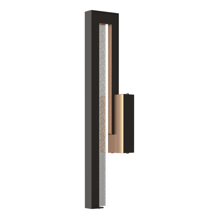 Hubbardton Forge Edge Medium LED Outdoor Sconce Outdoor Wall Lights Hubbardton Forge Coastal Oil Rubbed Bronze  