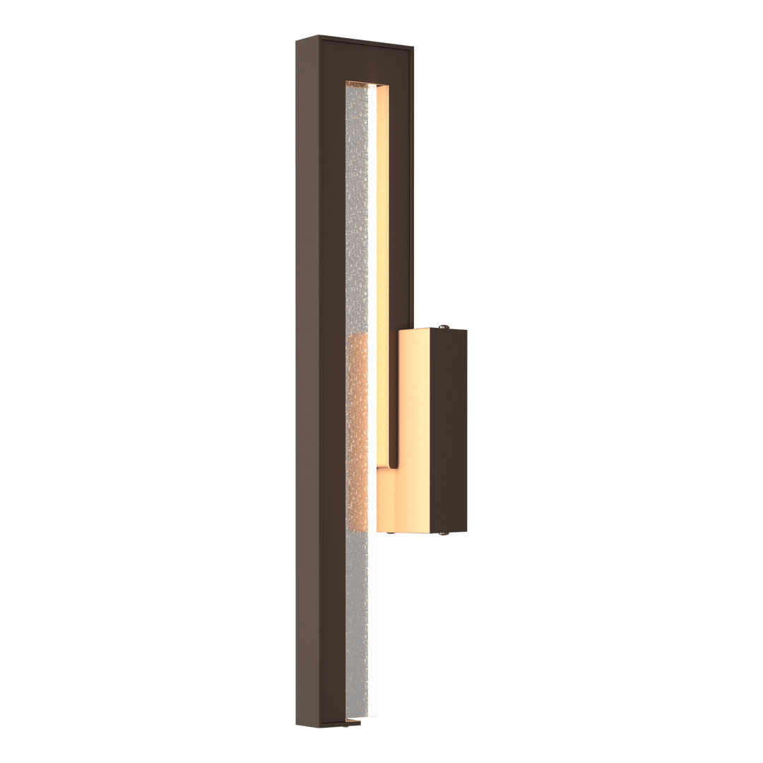 Hubbardton Forge Edge Medium LED Outdoor Sconce Outdoor Wall Lights Hubbardton Forge Coastal Bronze  