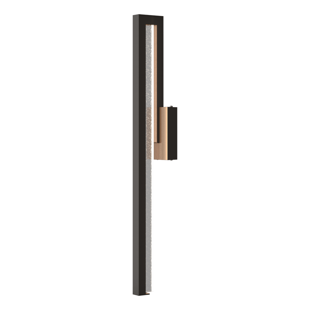 Hubbardton Forge Edge Large LED Outdoor Sconce Outdoor Wall Lights Hubbardton Forge Coastal Oil Rubbed Bronze