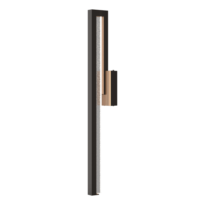 Hubbardton Forge Edge Large LED Outdoor Sconce Outdoor Wall Lights Hubbardton Forge Coastal Oil Rubbed Bronze