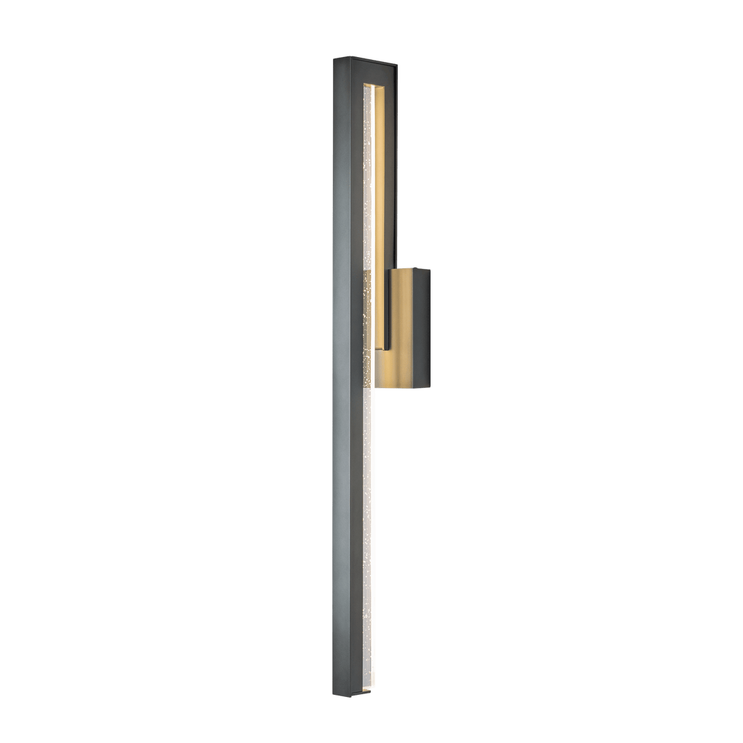 Hubbardton Forge Edge Large LED Outdoor Sconce Outdoor Wall Lights Hubbardton Forge Coastal Dark Smoke