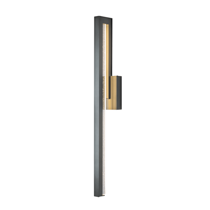 Hubbardton Forge Edge Large LED Outdoor Sconce Outdoor Wall Lights Hubbardton Forge Coastal Dark Smoke