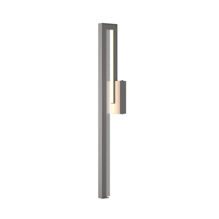 Hubbardton Forge Edge Large LED Outdoor Sconce Outdoor Wall Lights Hubbardton Forge Coastal Burnished Steel