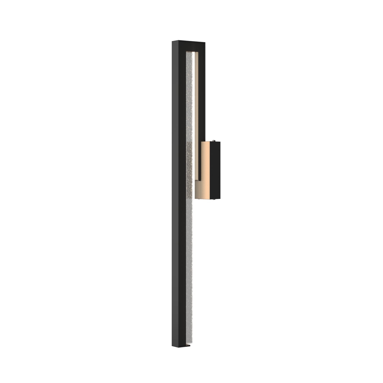 Hubbardton Forge Edge Large LED Outdoor Sconce Outdoor l Wall Hubbardton Forge Coastal Black  