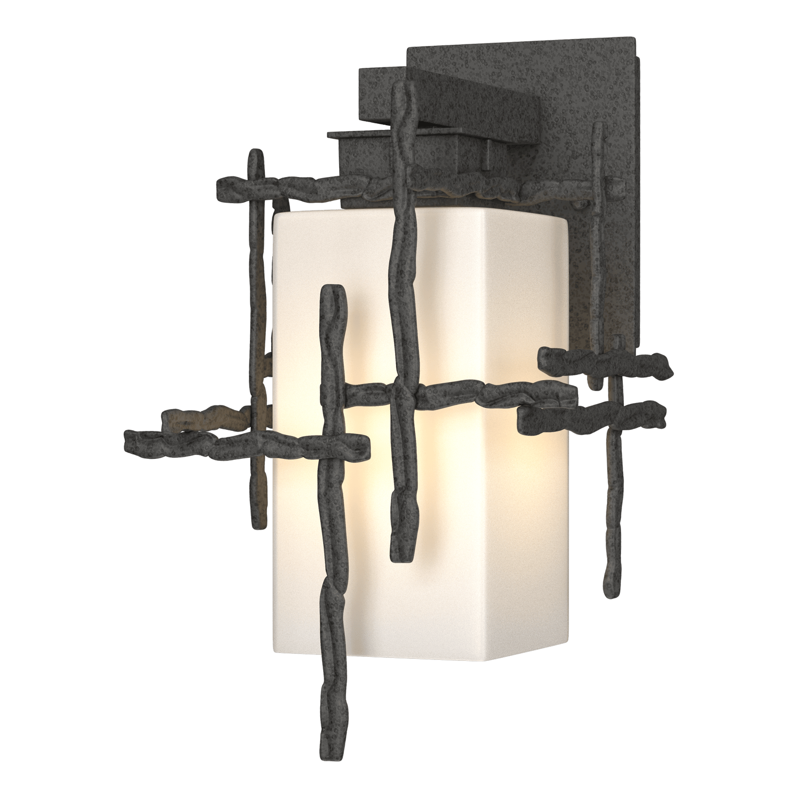 Hubbardton Forge Tura Small Outdoor Sconce Outdoor l Wall Hubbardton Forge Coastal Natural Iron  