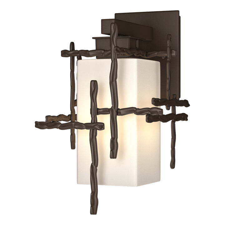 Hubbardton Forge Tura Small Outdoor Sconce Outdoor Wall Lights Hubbardton Forge Coastal Bronze  