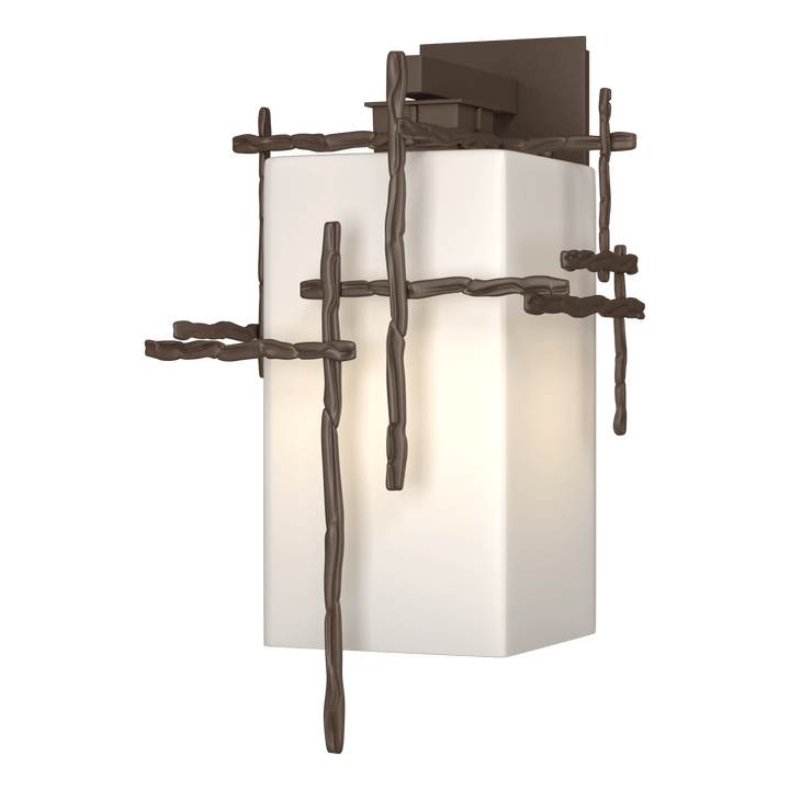 Hubbardton Forge Tura Large Outdoor Sconce Outdoor Wall Lights Hubbardton Forge Coastal Bronze  