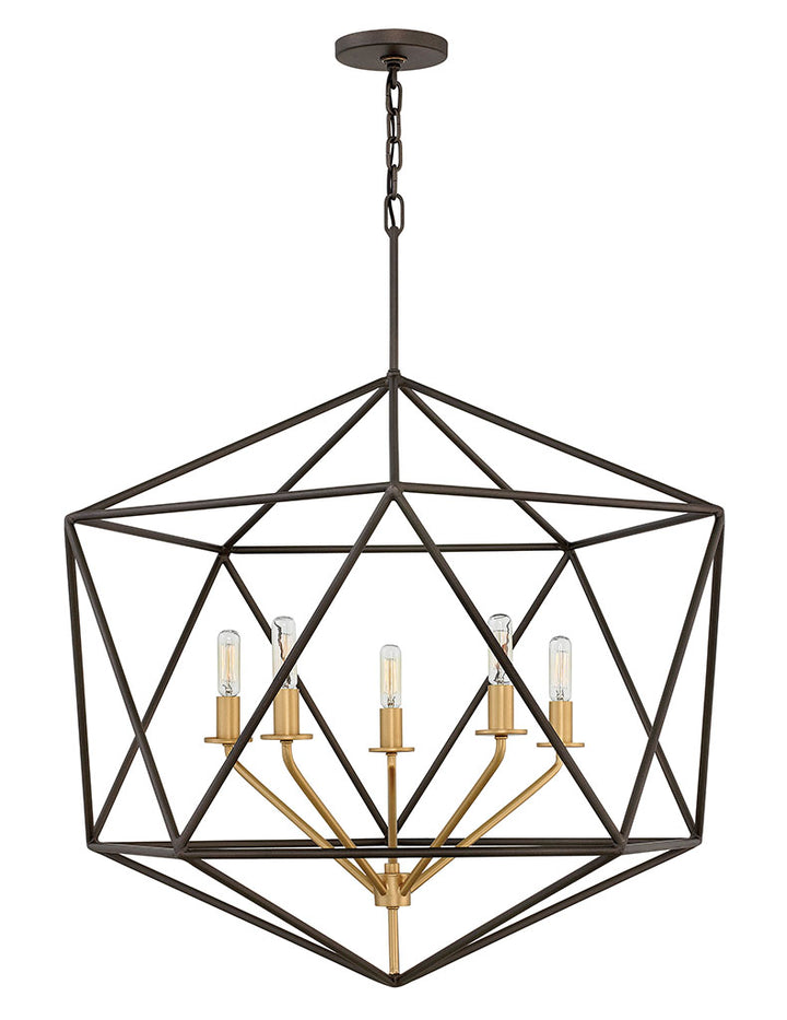 Hinkley Astrid Chandelier Chandeliers Hinkley Metallic Matte Bronze 28.0x28.0x34.25 