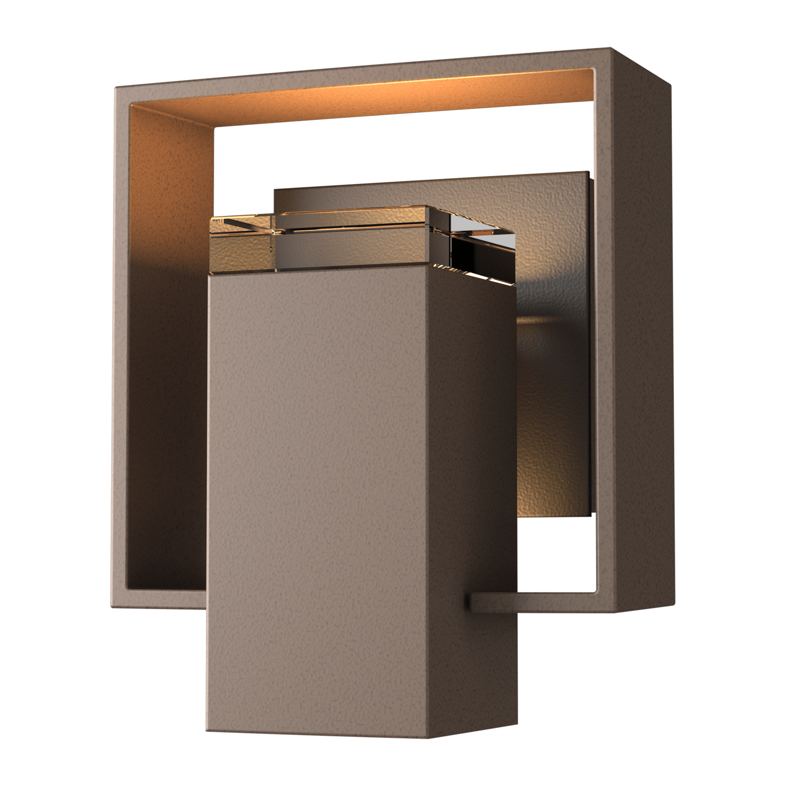 Hubbardton Forge Shadow Box Small Outdoor Sconce