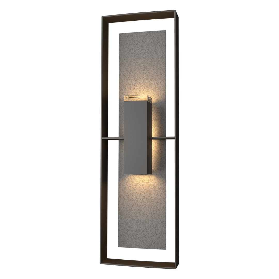 Hubbardton Forge Shadow Box Tall Outdoor Sconce