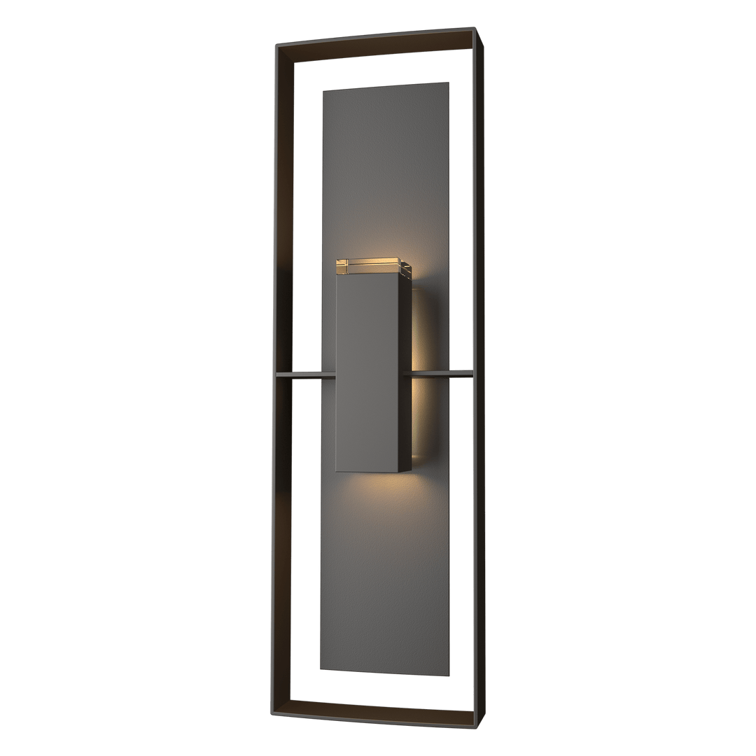 Hubbardton Forge Shadow Box Tall Outdoor Sconce