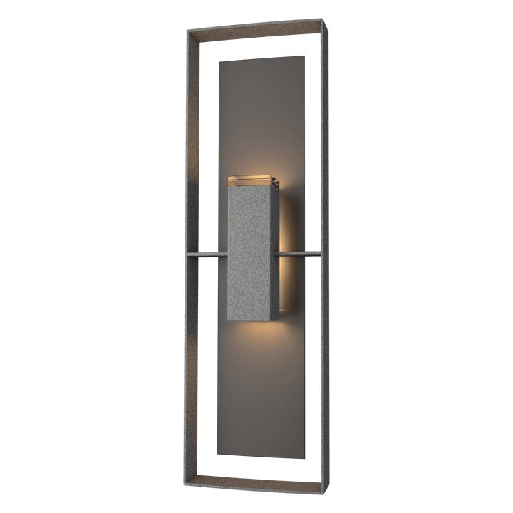 Hubbardton Forge Shadow Box Tall Outdoor Sconce