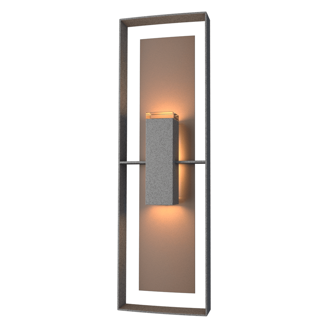 Hubbardton Forge Shadow Box Tall Outdoor Sconce