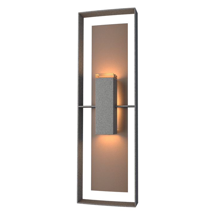 Hubbardton Forge Shadow Box Tall Outdoor Sconce