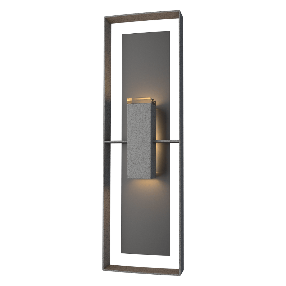 Hubbardton Forge Shadow Box Tall Outdoor Sconce