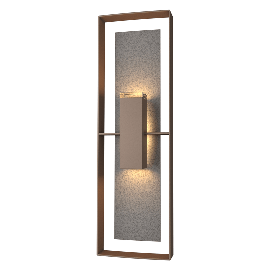 Hubbardton Forge Shadow Box Tall Outdoor Sconce