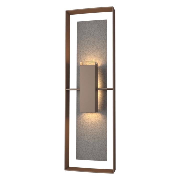 Hubbardton Forge Shadow Box Tall Outdoor Sconce