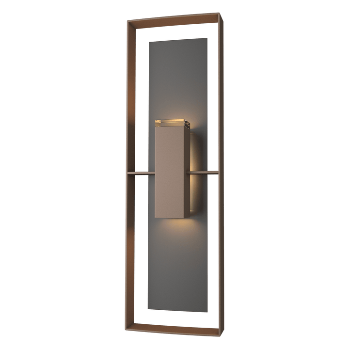 Hubbardton Forge Shadow Box Tall Outdoor Sconce