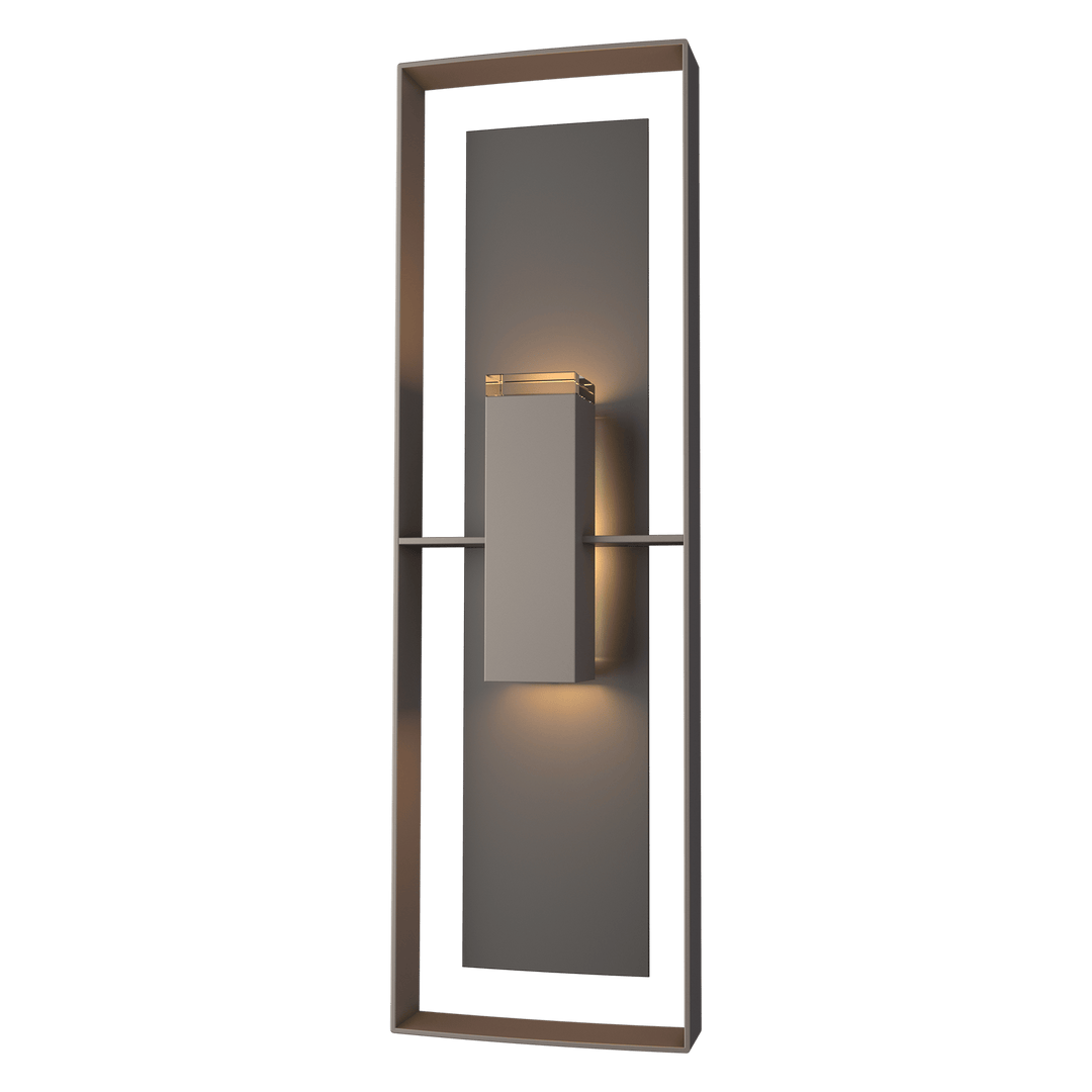 Hubbardton Forge Shadow Box Tall Outdoor Sconce