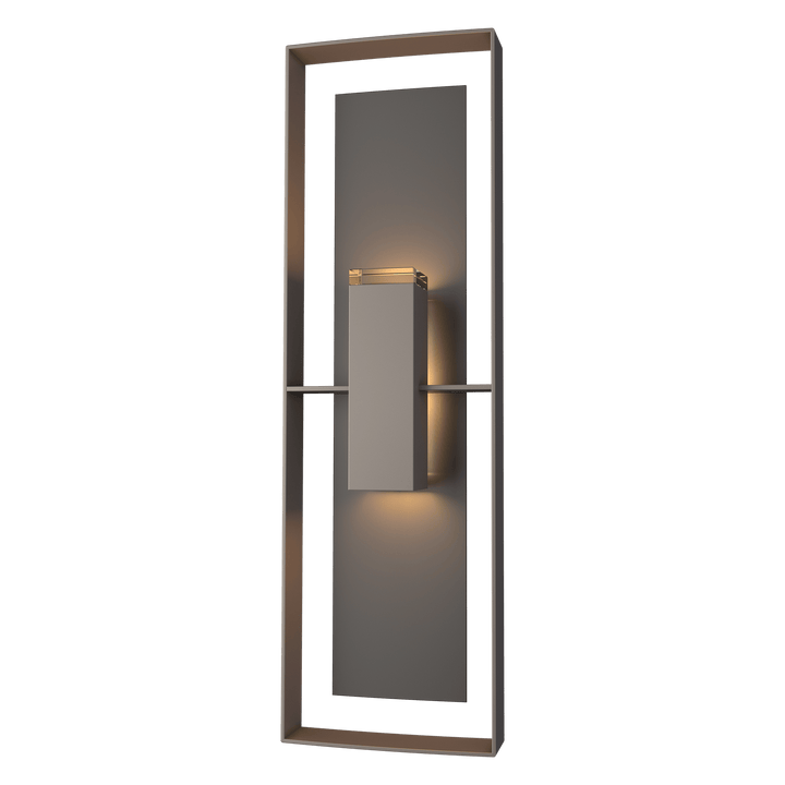 Hubbardton Forge Shadow Box Tall Outdoor Sconce