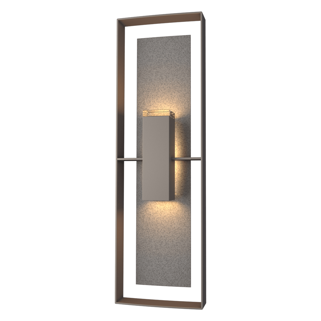 Hubbardton Forge Shadow Box Tall Outdoor Sconce