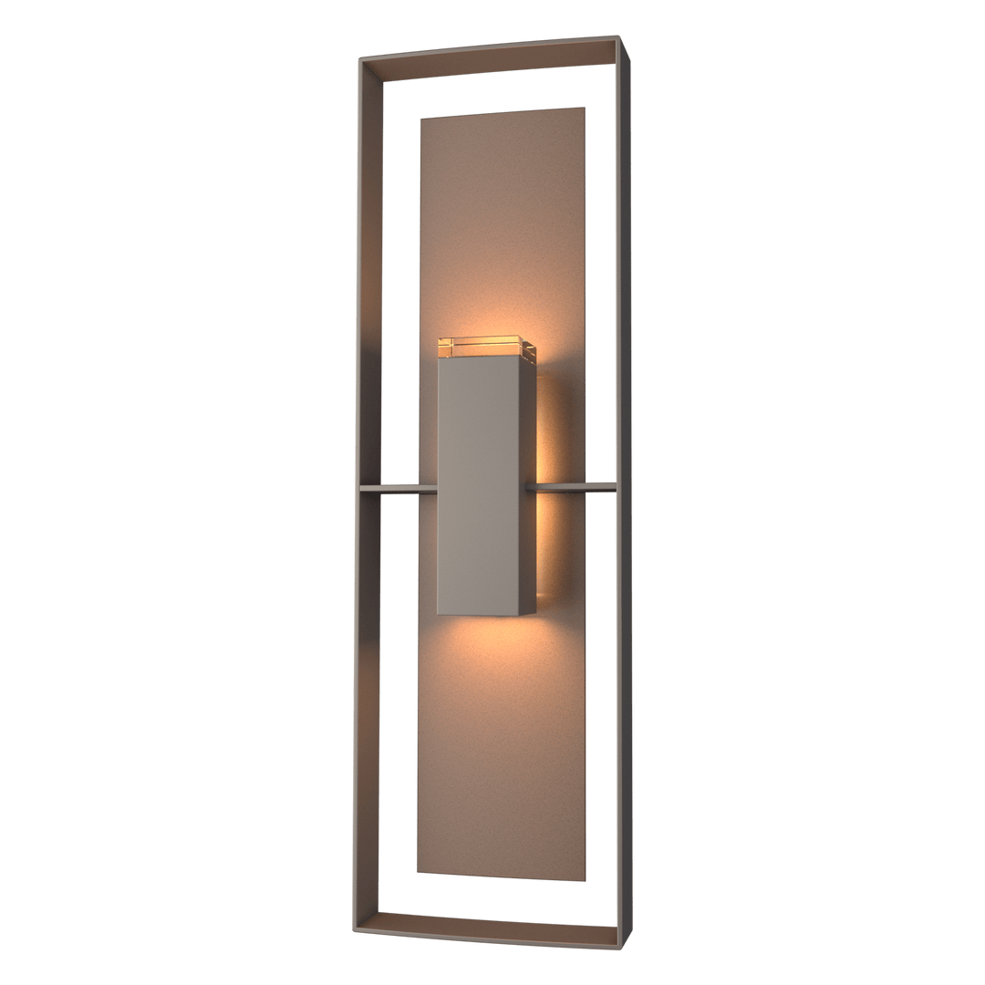 Hubbardton Forge Shadow Box Tall Outdoor Sconce