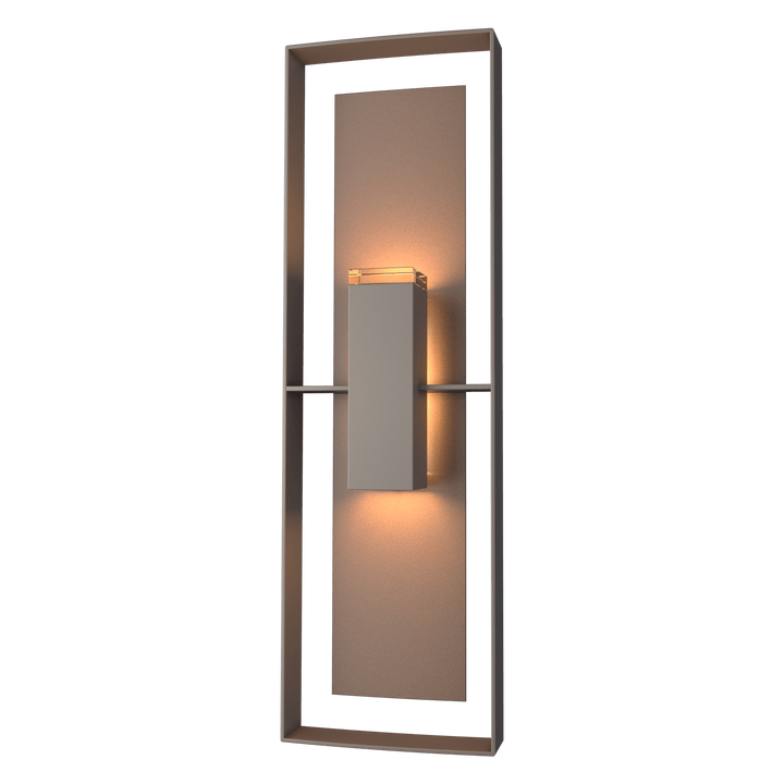 Hubbardton Forge Shadow Box Tall Outdoor Sconce