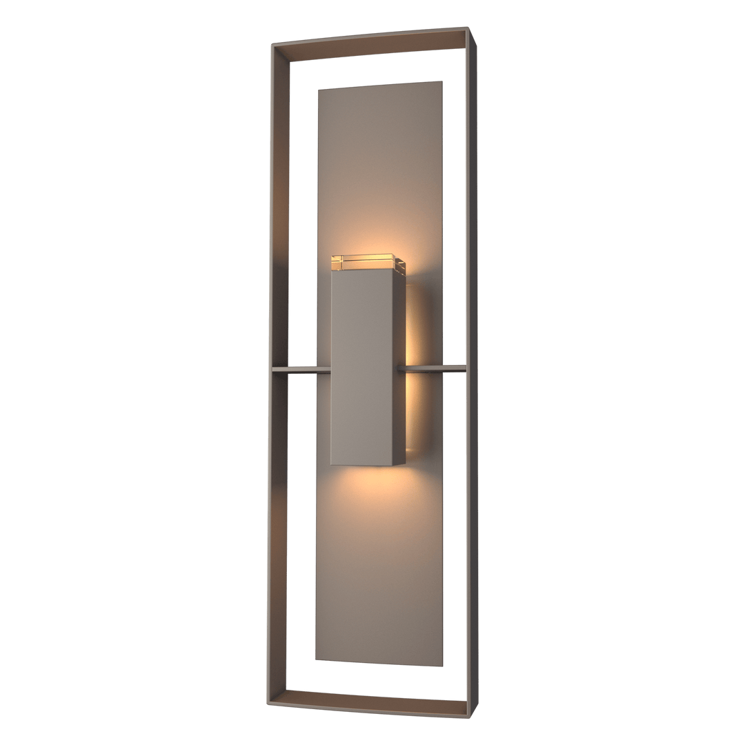 Hubbardton Forge Shadow Box Tall Outdoor Sconce