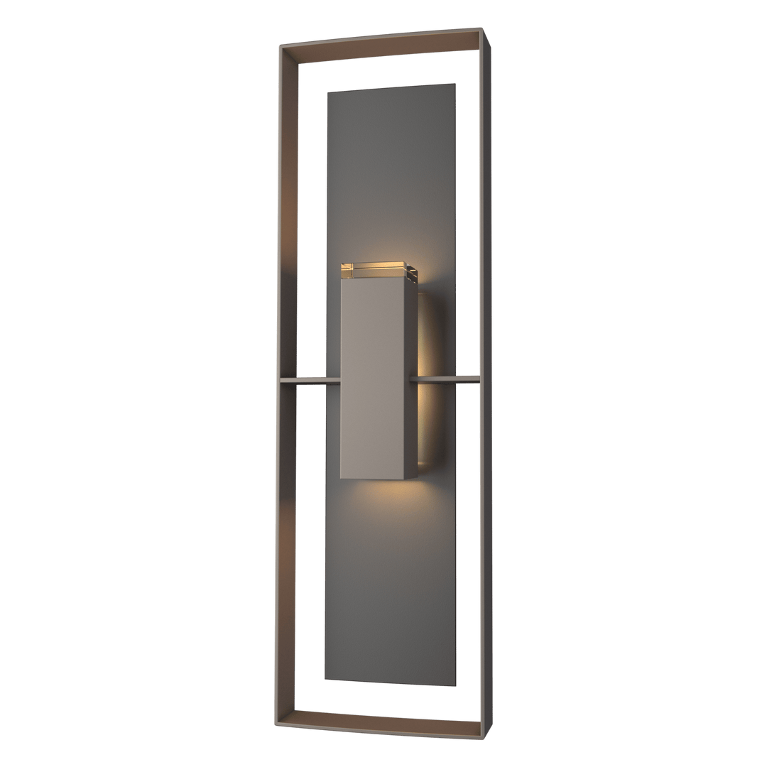 Hubbardton Forge Shadow Box Tall Outdoor Sconce