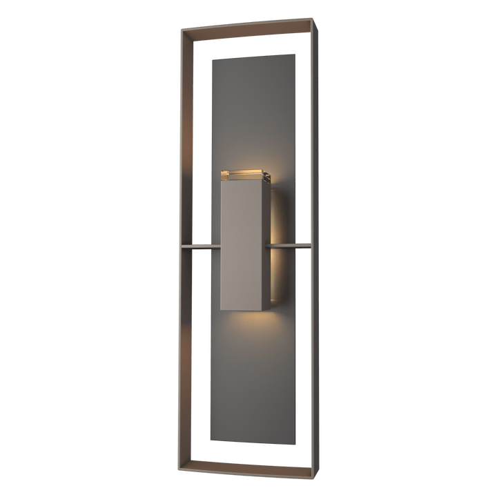 Hubbardton Forge Shadow Box Tall Outdoor Sconce