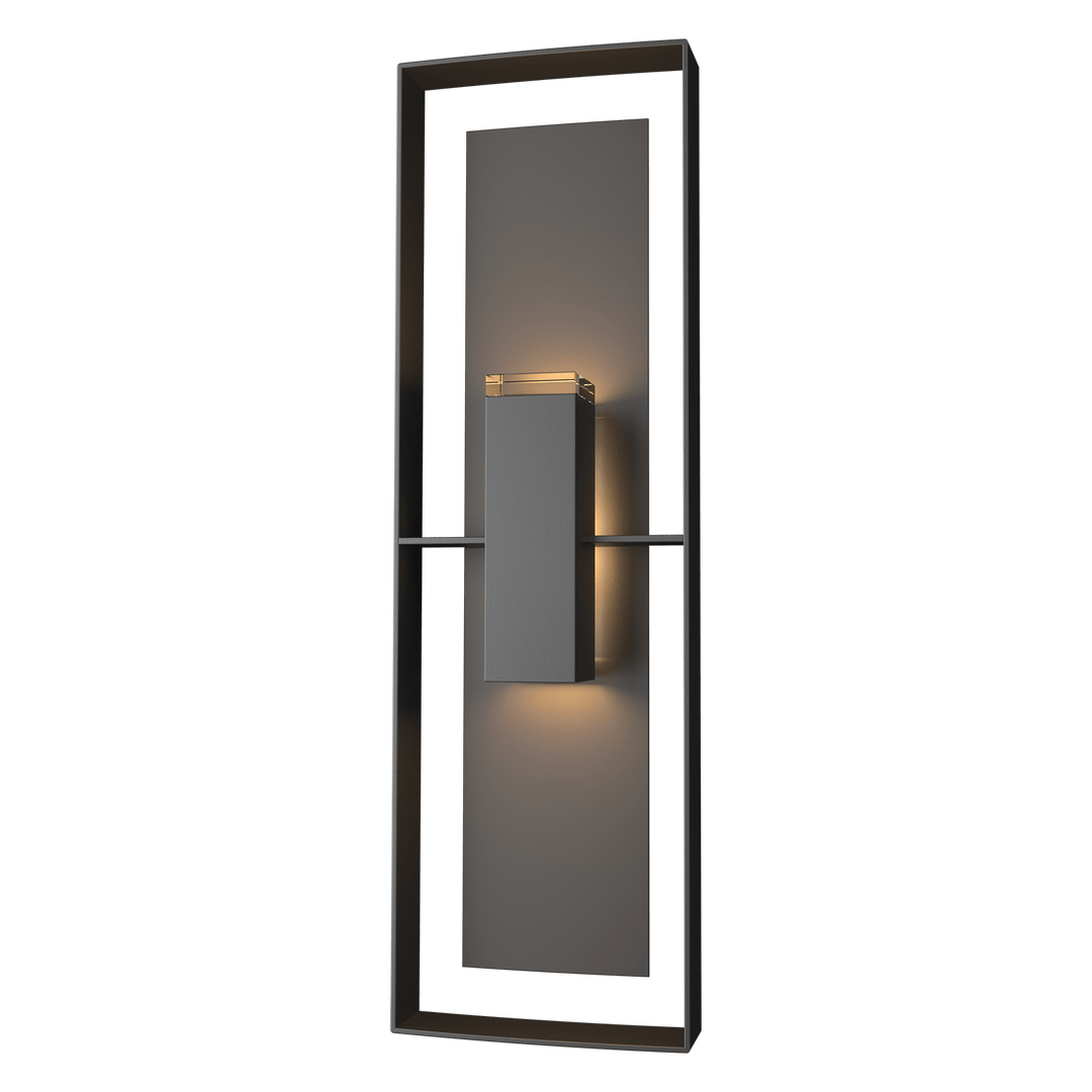 Hubbardton Forge Shadow Box Tall Outdoor Sconce