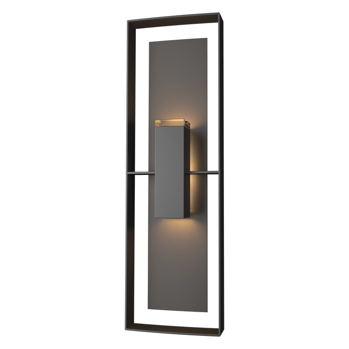 Hubbardton Forge Shadow Box Tall Outdoor Sconce