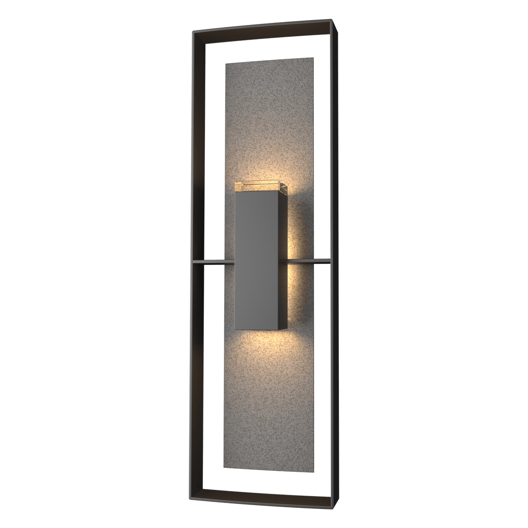 Hubbardton Forge Shadow Box Tall Outdoor Sconce