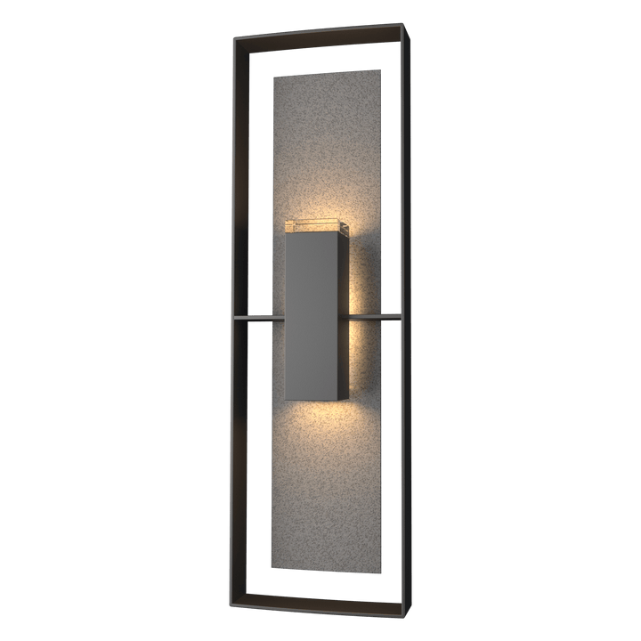 Hubbardton Forge Shadow Box Tall Outdoor Sconce