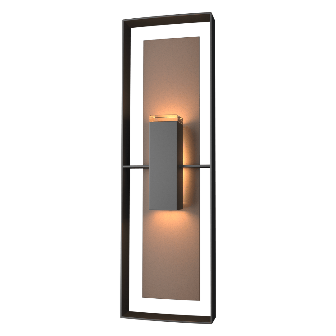 Hubbardton Forge Shadow Box Tall Outdoor Sconce