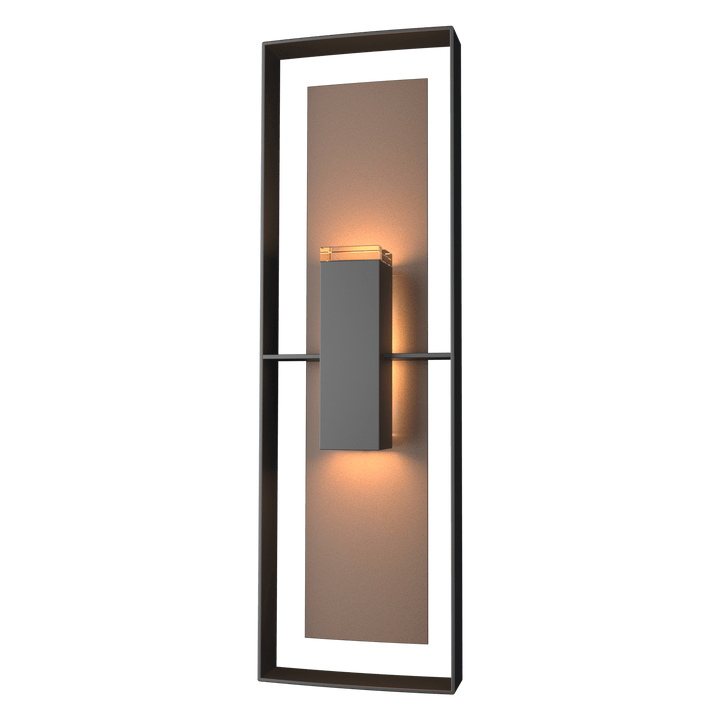 Hubbardton Forge Shadow Box Tall Outdoor Sconce