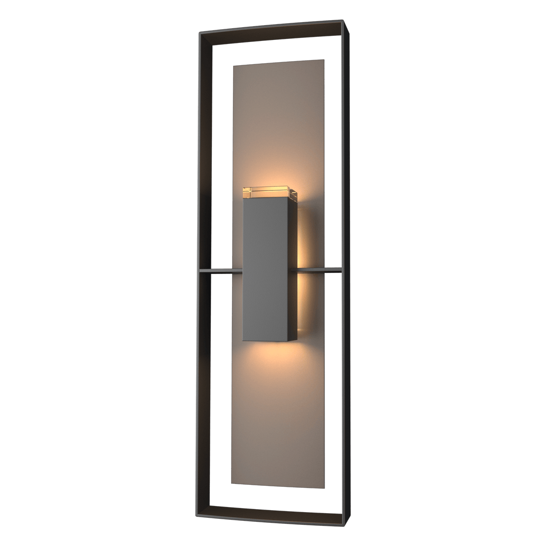 Hubbardton Forge Shadow Box Tall Outdoor Sconce