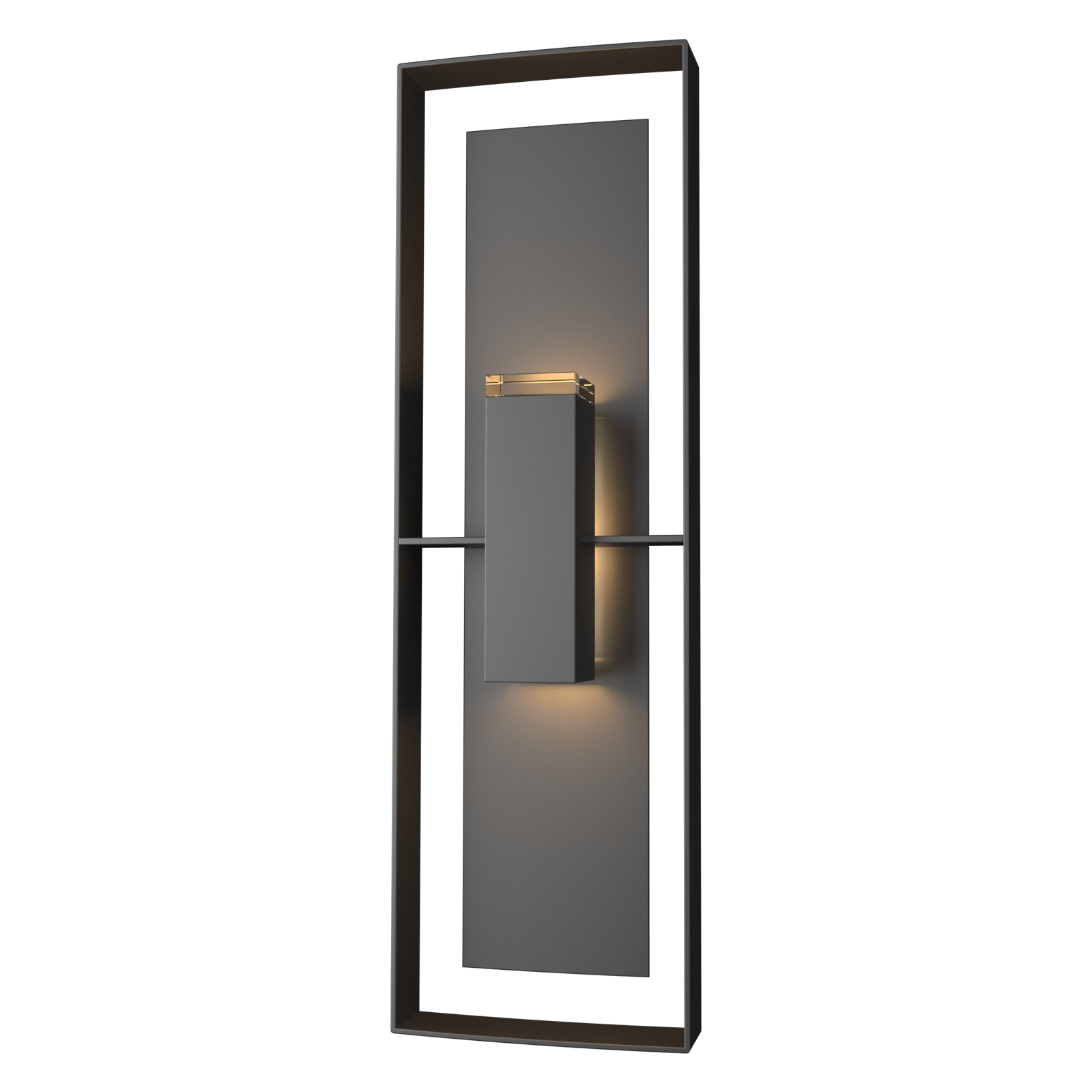 Hubbardton Forge Shadow Box Tall Outdoor Sconce