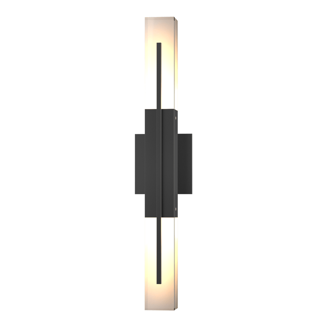 Hubbardton Forge Centre Outdoor Sconce Outdoor Wall Lights Hubbardton Forge Coastal Black  