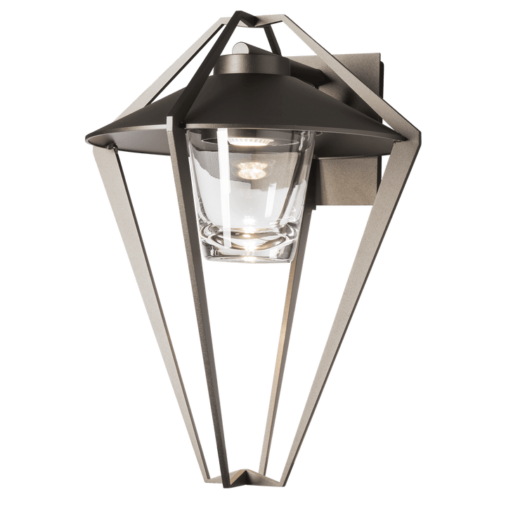 Hubbardton Forge Stellar Small Outdoor Sconce Outdoor Wall Lights Hubbardton Forge Coastal Oil Rubbed Bronze