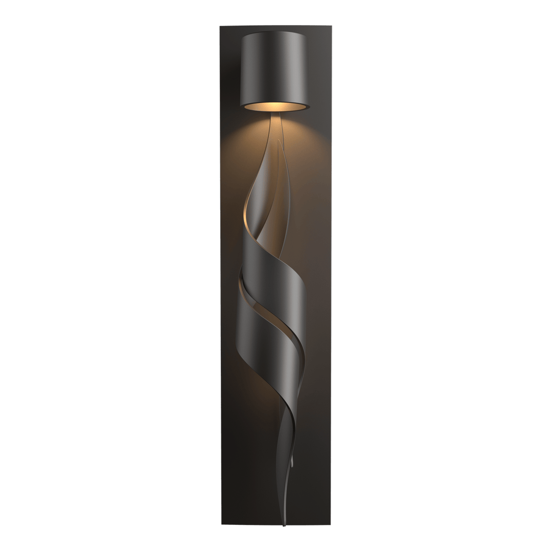 Hubbardton Forge Flux Dark Sky Friendly Outdoor Sconce Outdoor Wall Lights Hubbardton Forge Coastal Oil Rubbed Bronze