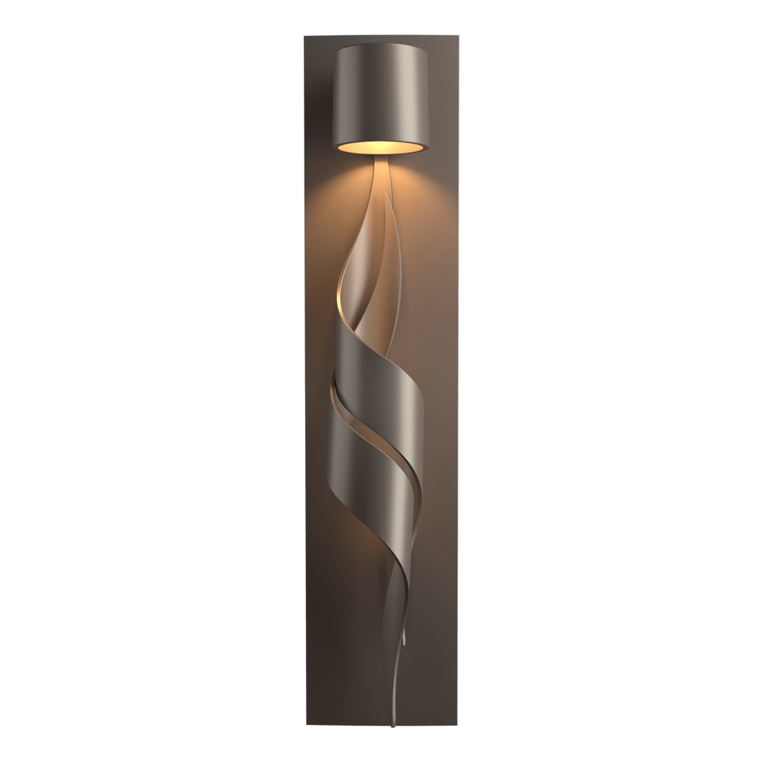 Hubbardton Forge Flux Dark Sky Friendly Outdoor Sconce Outdoor Wall Lights Hubbardton Forge Coastal Dark Smoke