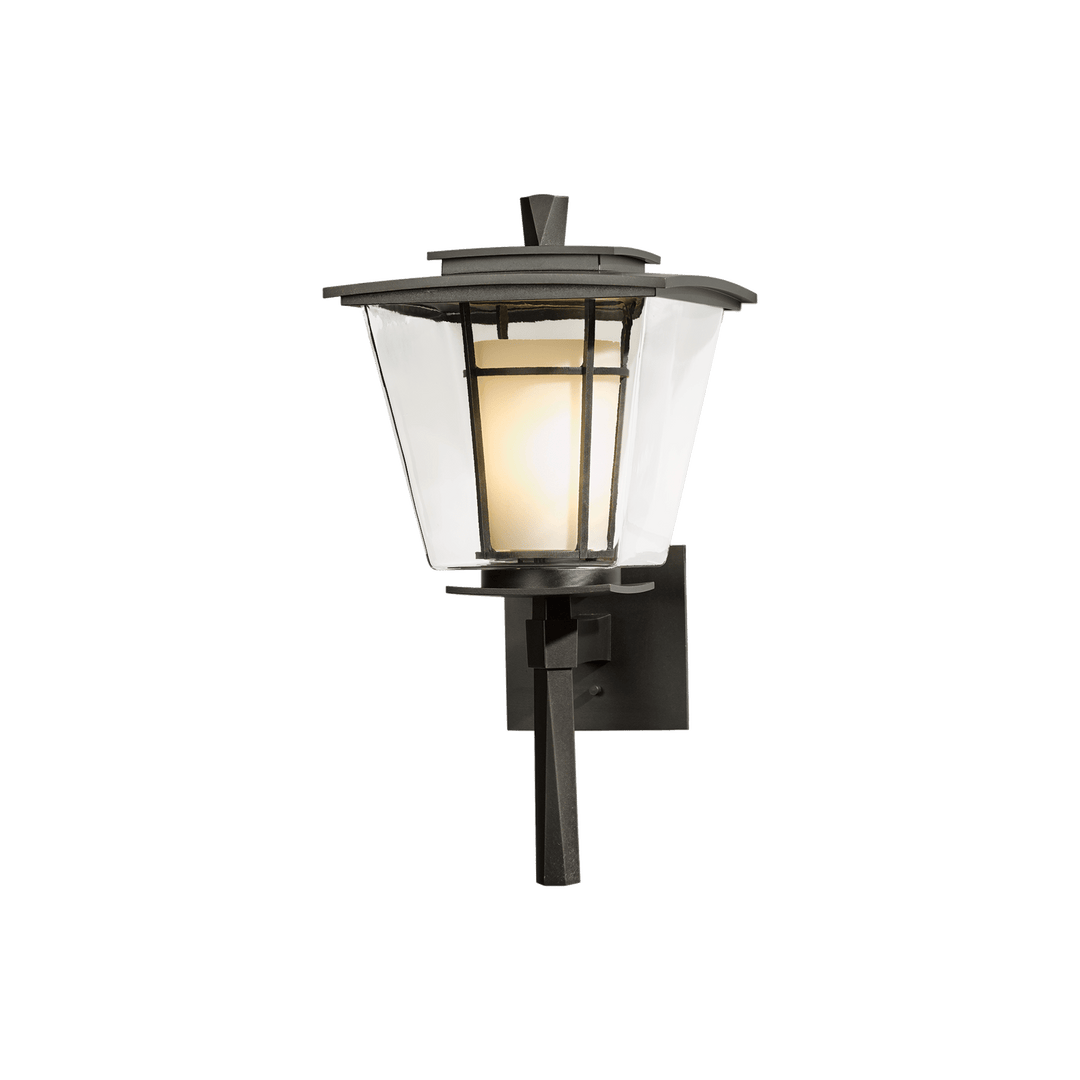 Hubbardton Forge Beacon Hall Outdoor Sconce Outdoor Wall Lights Hubbardton Forge Coastal Dark Smoke