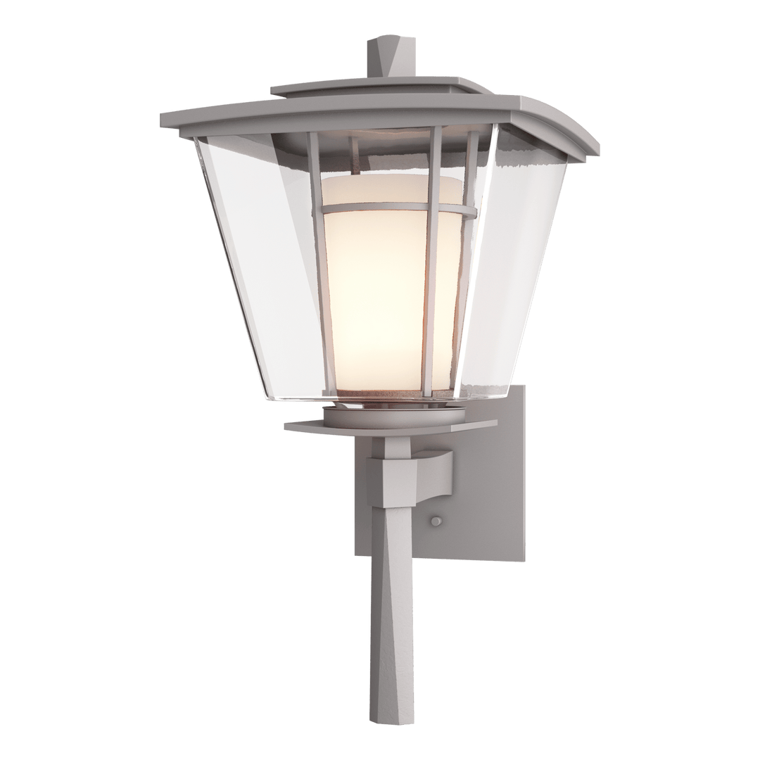 Hubbardton Forge Beacon Hall Outdoor Sconce Outdoor Wall Lights Hubbardton Forge Coastal Burnished Steel