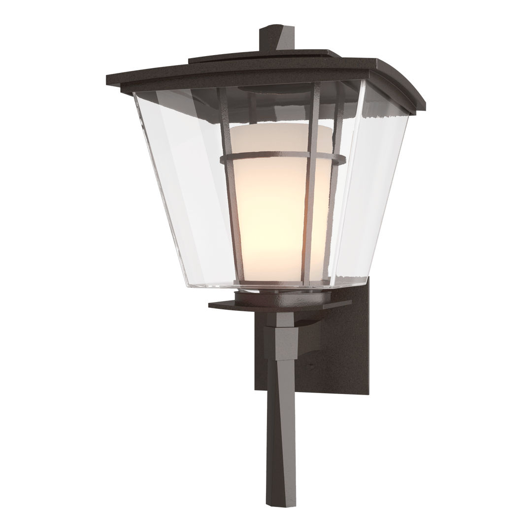 Hubbardton Forge Beacon Hall Large Outdoor Sconce Outdoor Wall Lights Hubbardton Forge Coastal Oil Rubbed Bronze