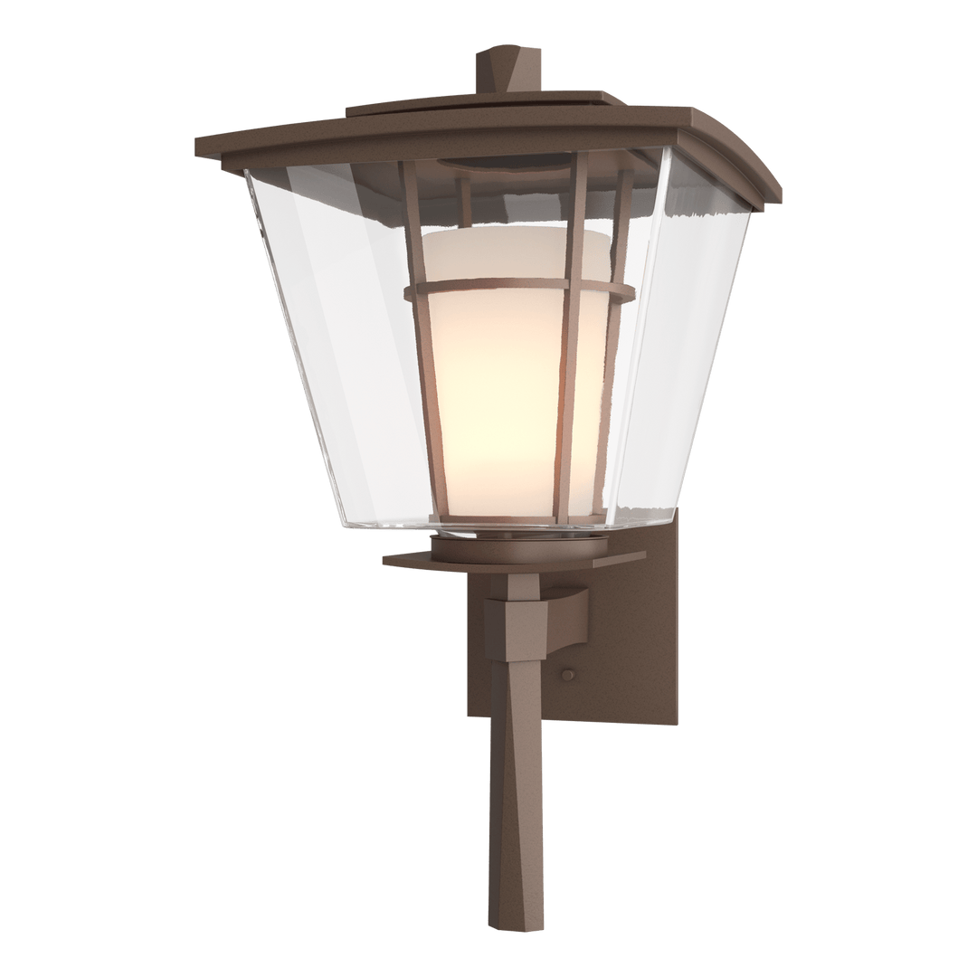 Hubbardton Forge Beacon Hall Large Outdoor Sconce Outdoor Wall Lights Hubbardton Forge Coastal Bronze