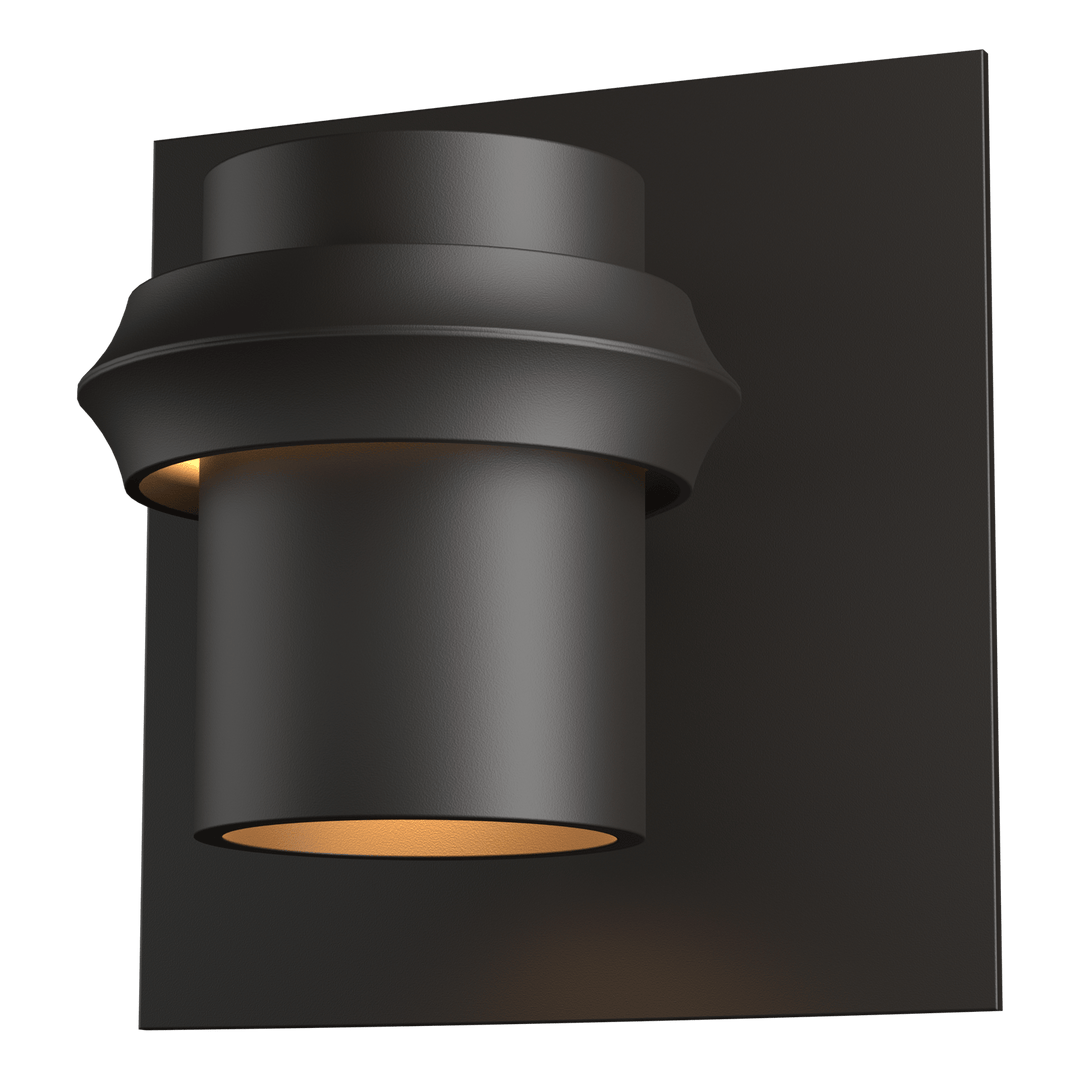 Hubbardton Forge Twilight Small Dark Sky Friendly Outdoor Sconce Outdoor Wall Lights Hubbardton Forge Coastal Oil Rubbed Bronze