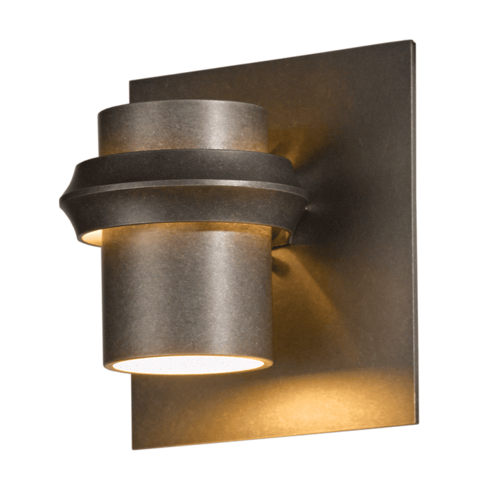 Hubbardton Forge Twilight Small Dark Sky Friendly Outdoor Sconce Outdoor Wall Lights Hubbardton Forge Coastal Dark Smoke