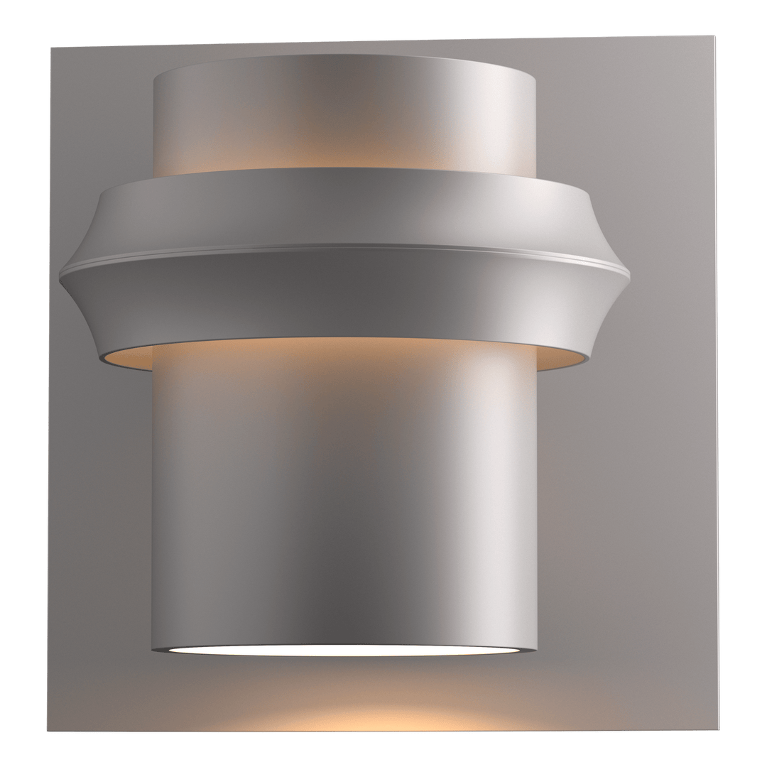 Hubbardton Forge Twilight Large Dark Sky Friendly Outdoor Sconce Outdoor Wall Lights Hubbardton Forge Coastal Burnished Steel